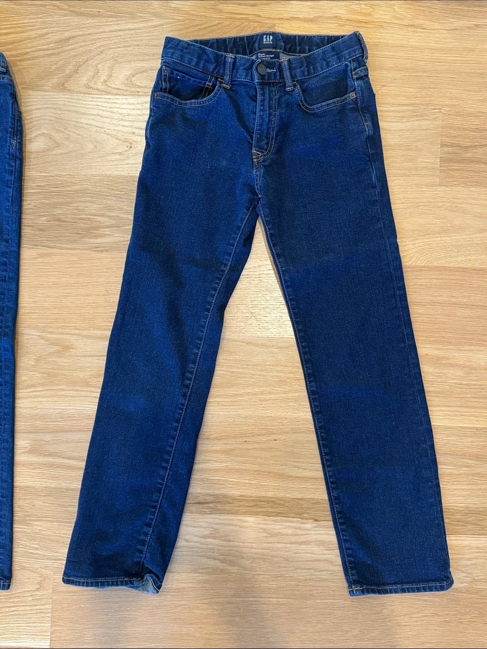 GAP Kids Dark & Medium Blue Denim Jeans Bundle Size 12